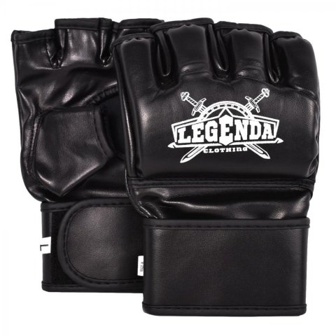 Перчатки MMA Legenda Black - фото 1