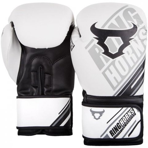 Боксерские перчатки Ringhorns Nitro White - фото 1