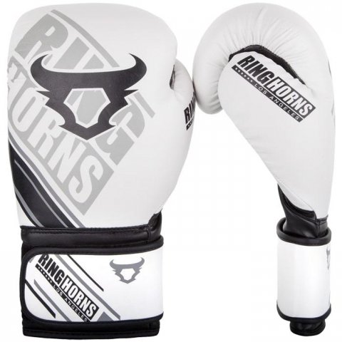 Боксерские перчатки Ringhorns Nitro White - фото 2