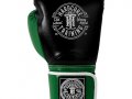 Боксерские перчатки Hardcore Training HardLea Black/Green - фото 2