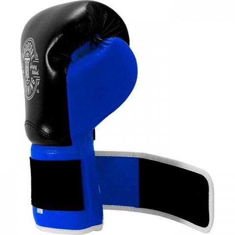 Боксерские перчатки Hardcore Training HardLea Black/Blue - фото 3